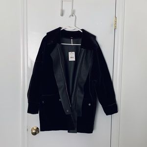 Faux fur Free People coat